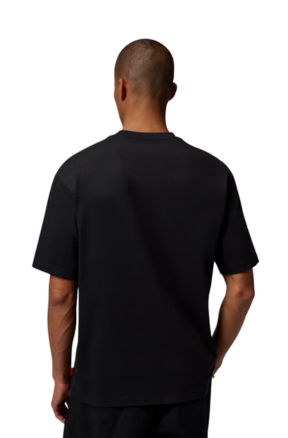 Camiseta Jordan Brooklyn Black University Red Preto