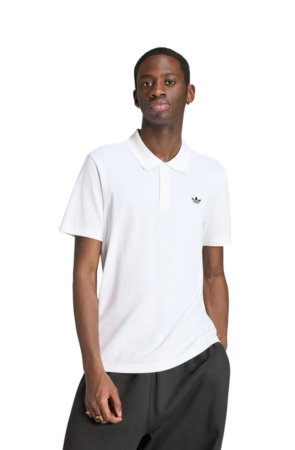 Camisa Adidas Polo Trefoil Essentials Branco