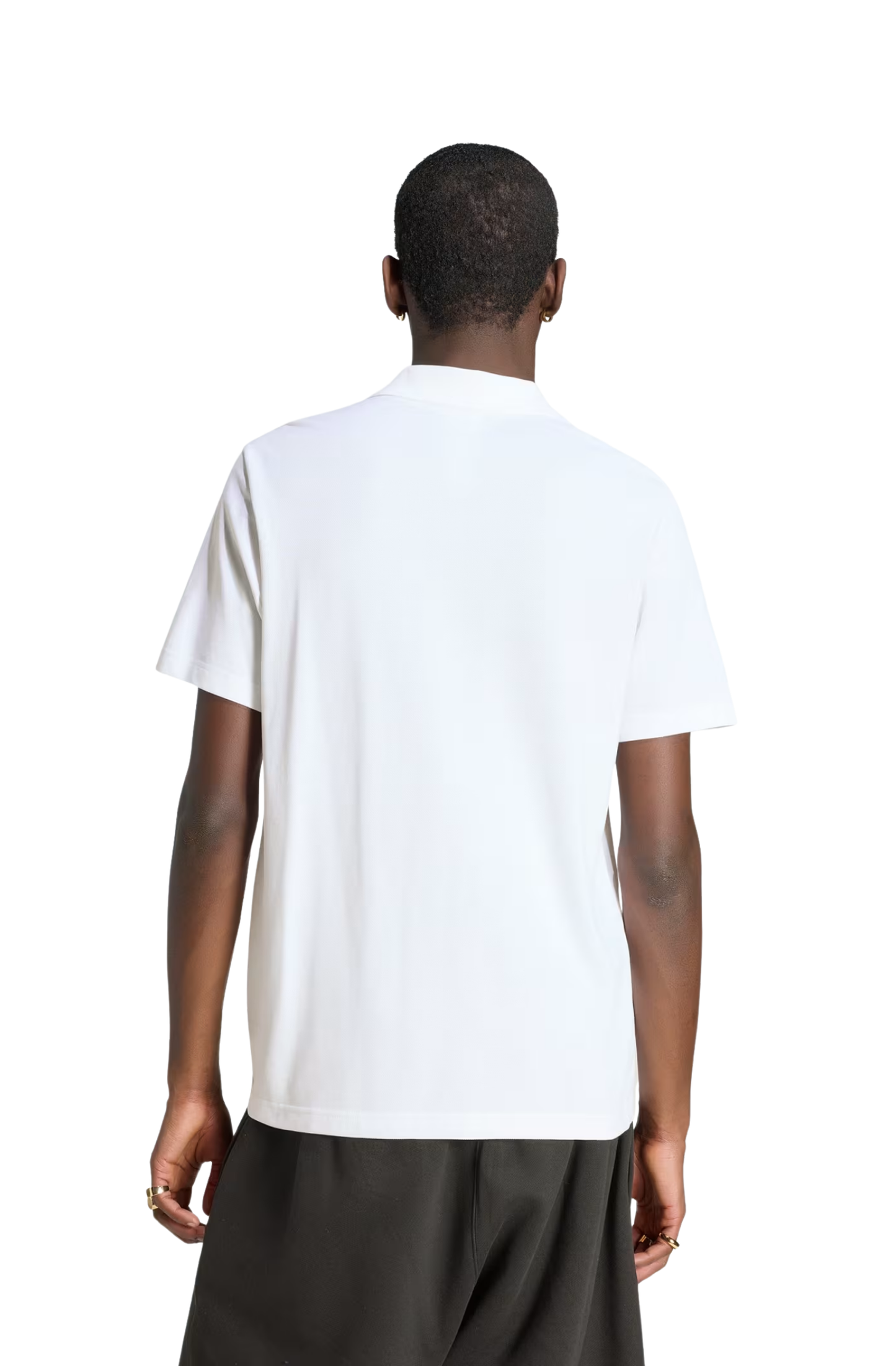 Camisa Adidas Polo Trefoil Essentials Branco