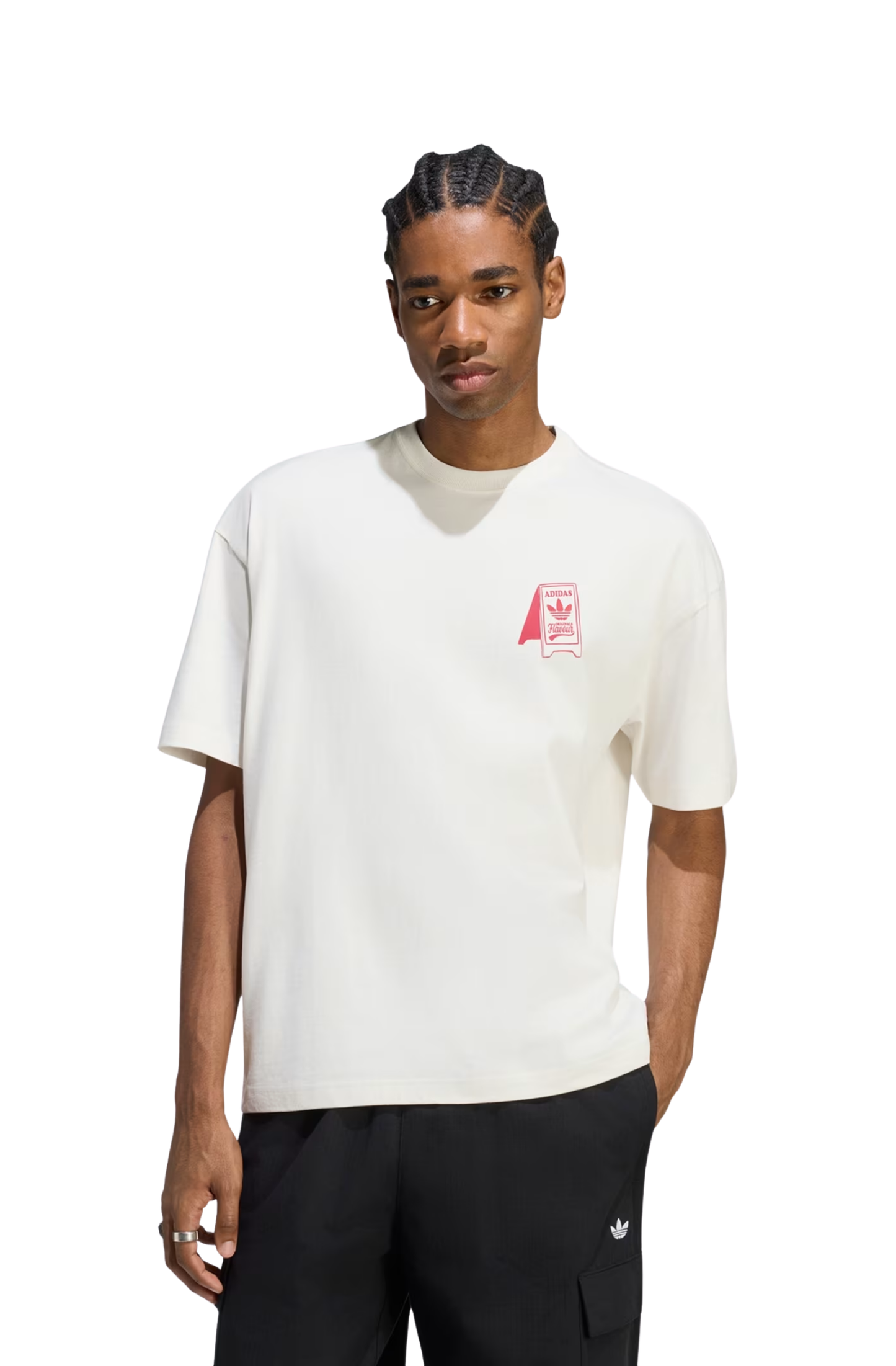 Camiseta Adidas Food Cart Off-White
