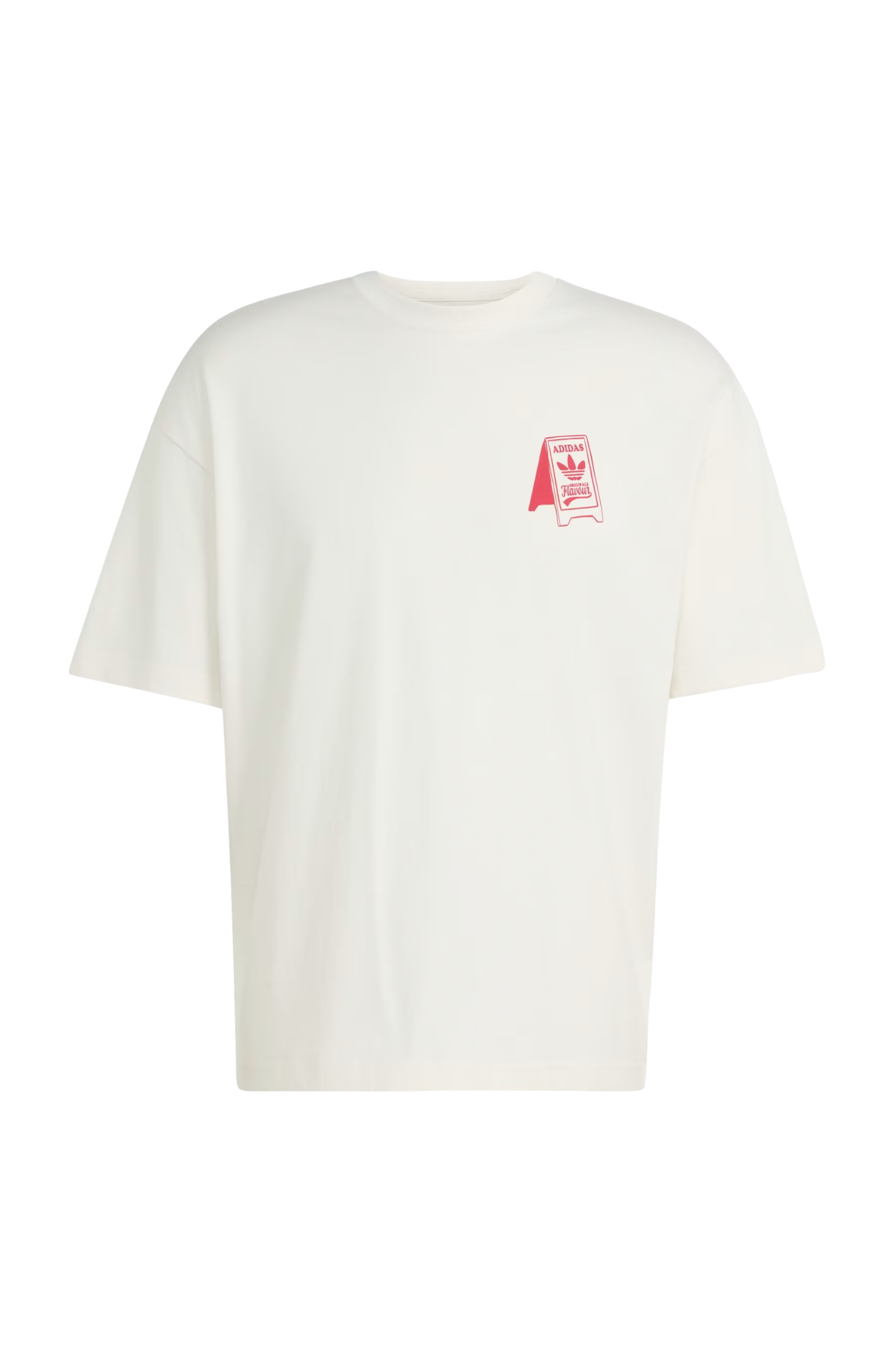 Camiseta Adidas Food Cart Off-White