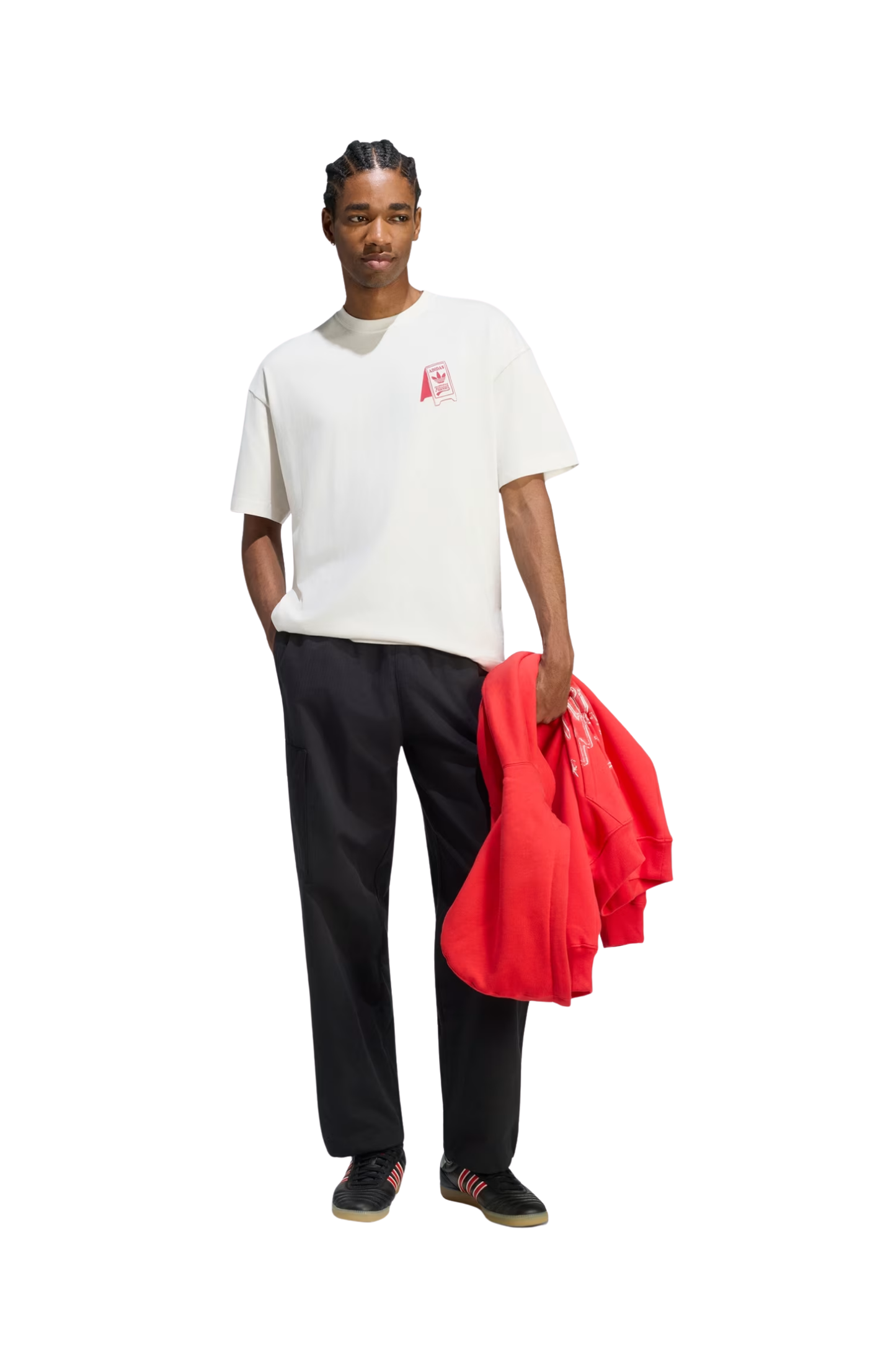 Camiseta Adidas Food Cart Off-White