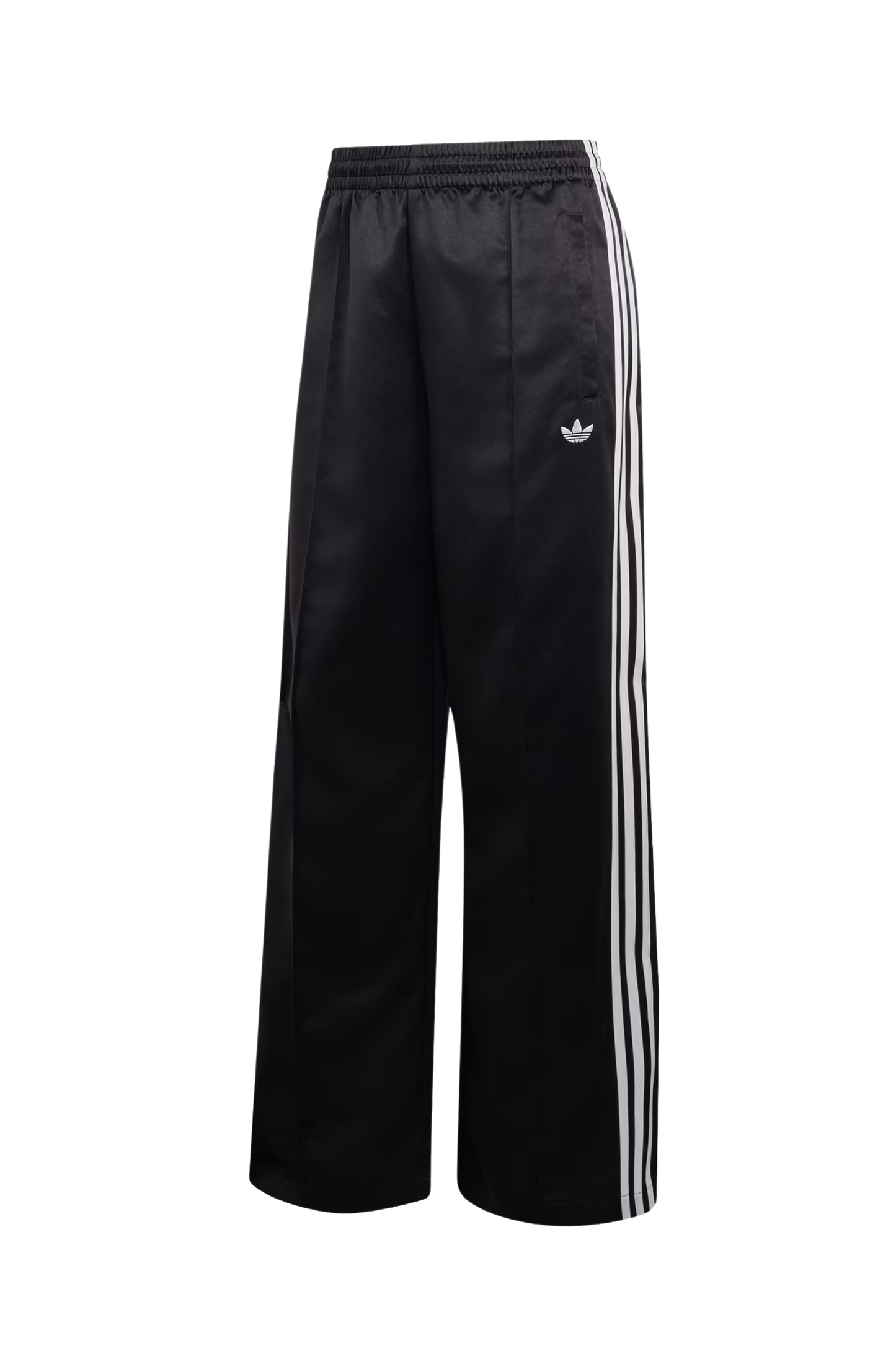 Calça Adidas Satin SST Loose Track Pant Preto/Branco