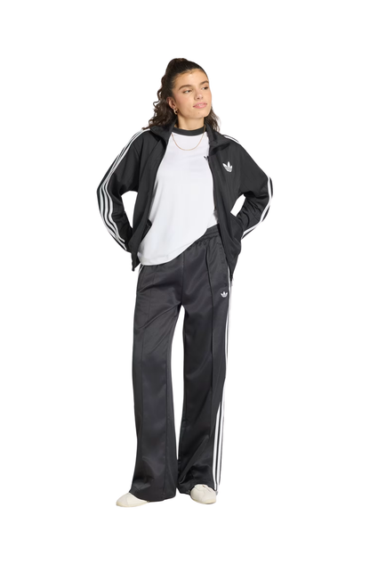 Calça Adidas Satin SST Loose Track Pant Preto/Branco