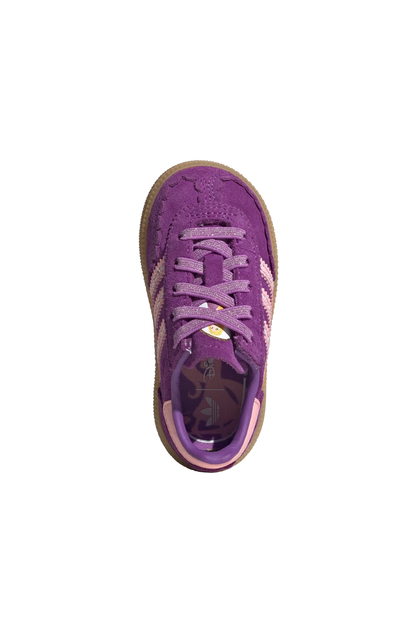 Tênis Adidas Handball Spezial x Disney Princess Comfort Closure Elastic Lace Infantil Roxo/Rosa KK4760