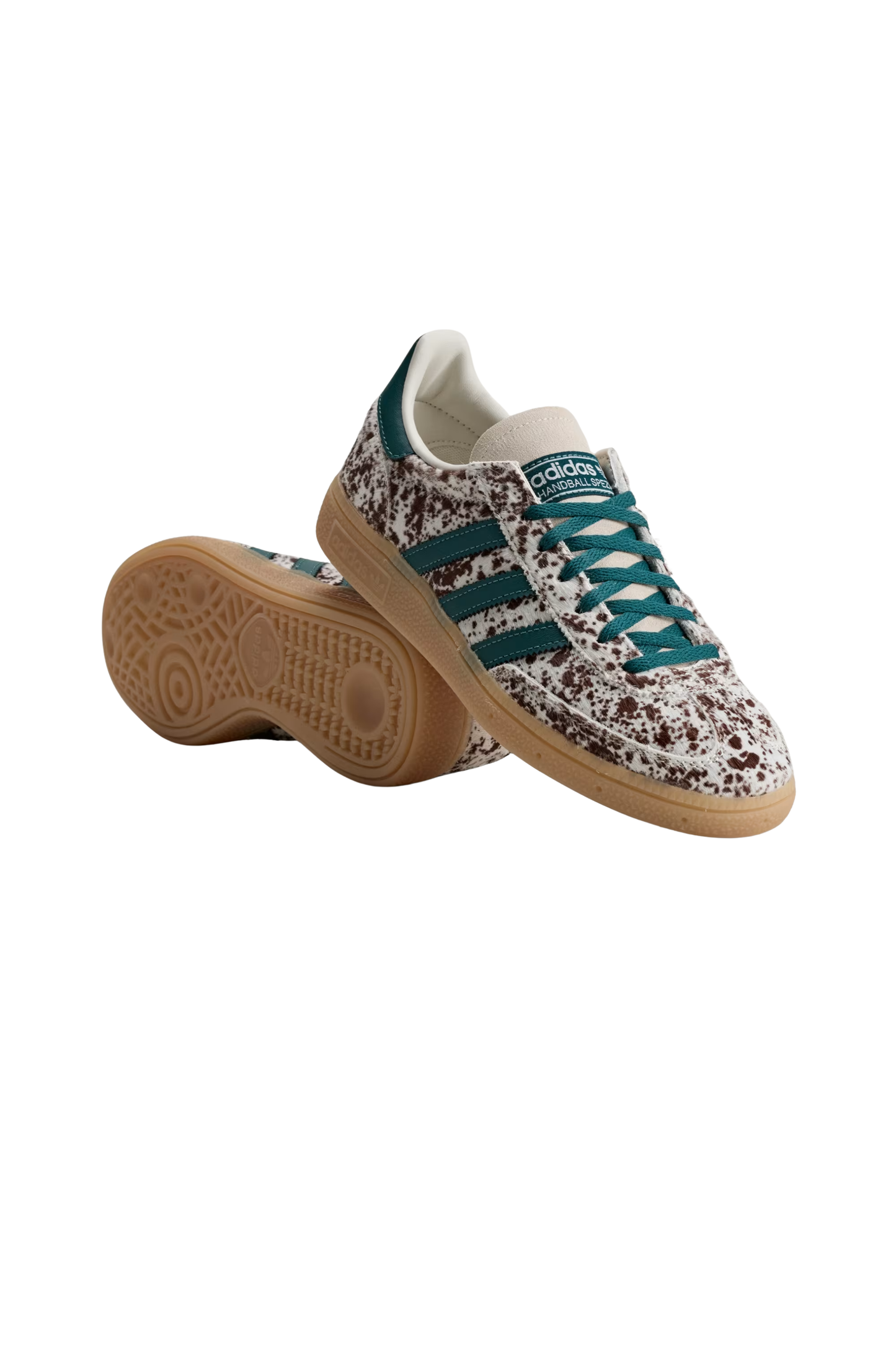 Tênis Adidas Handball Spezial Pony Hair Off-White/Verde KI2181