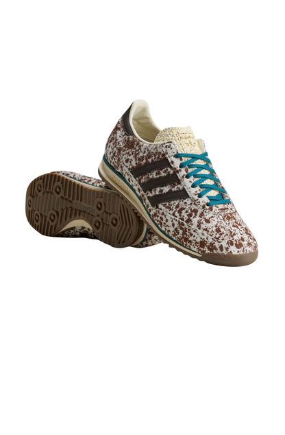Tênis Adidas SL 72 OG Pony Hair Off-White/Marrom KJ2287