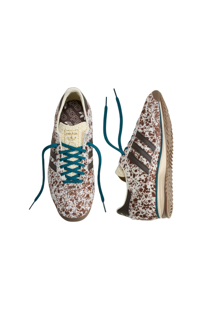 Tênis Adidas SL 72 OG Pony Hair Off-White/Marrom KJ2287