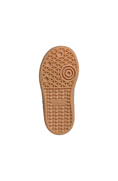 Tênis Adidas Samba OG Ursinhos Carinhosos Elastic Lace Infantil Branco/Roxo KK2161