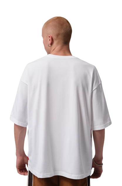 Camiseta Jordan Flight Oversized Branco