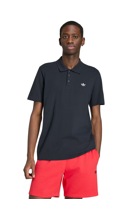 Camisa Adidas Polo Trefoil Essentials Preto