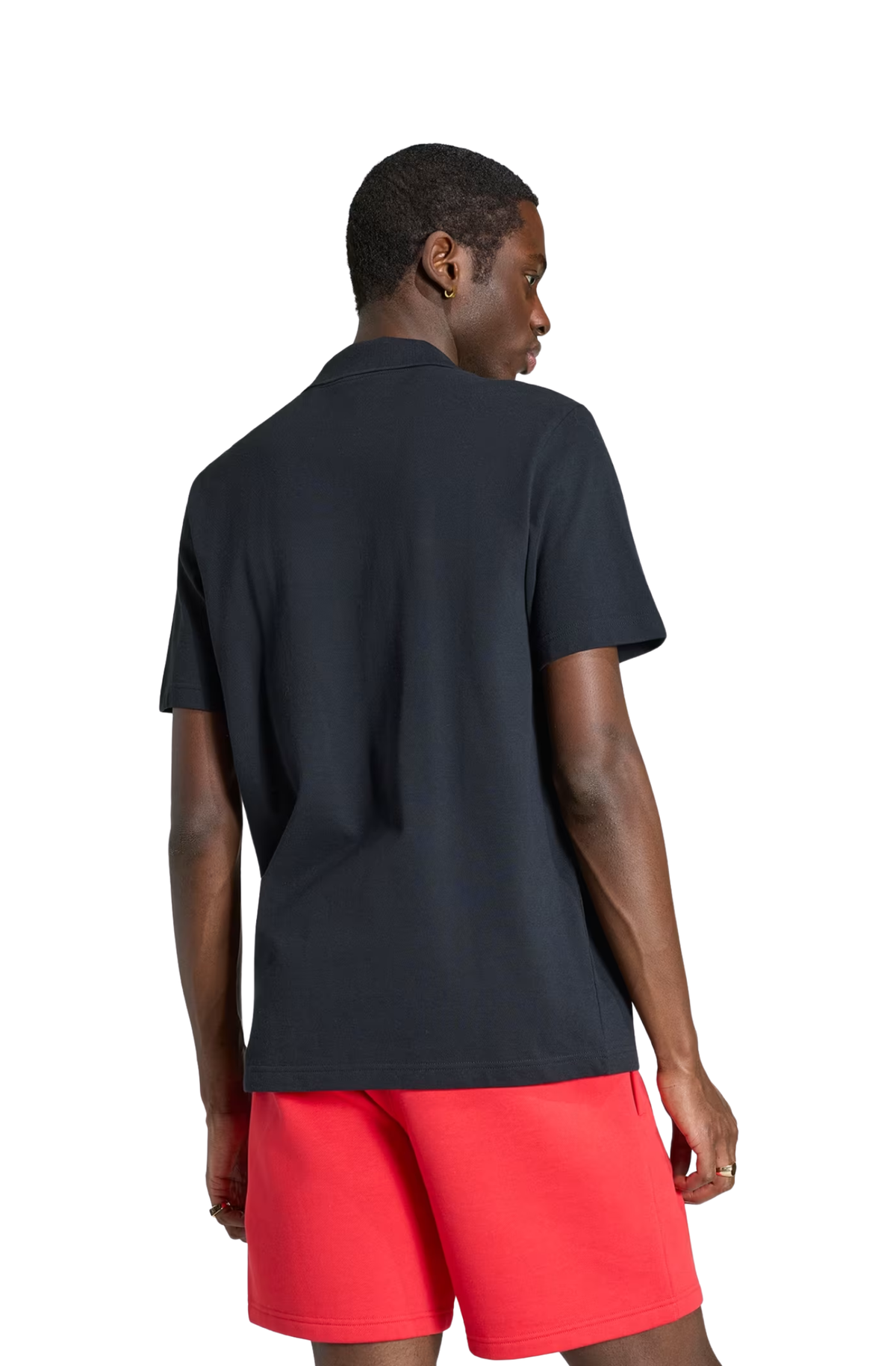 Camisa Adidas Polo Trefoil Essentials Preto