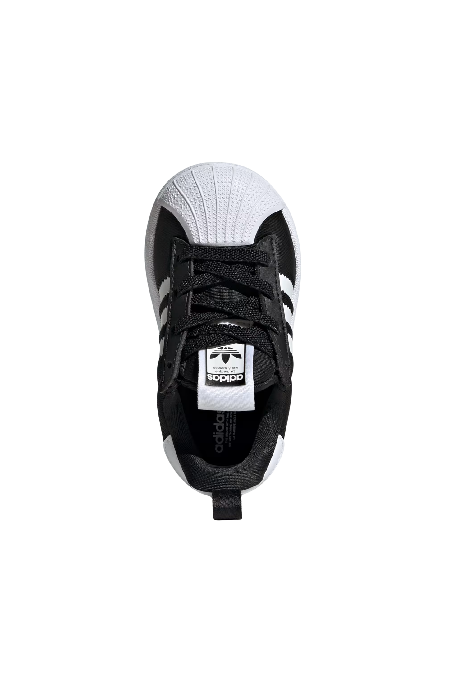 Tênis Adidas Superstar Quickon Infantil Preto/Branco KK2177
