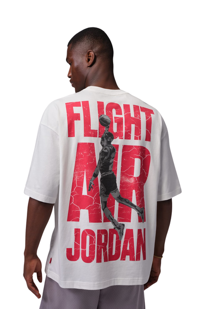Camiseta Jordan Flight Graphic Basketball 96 Branco