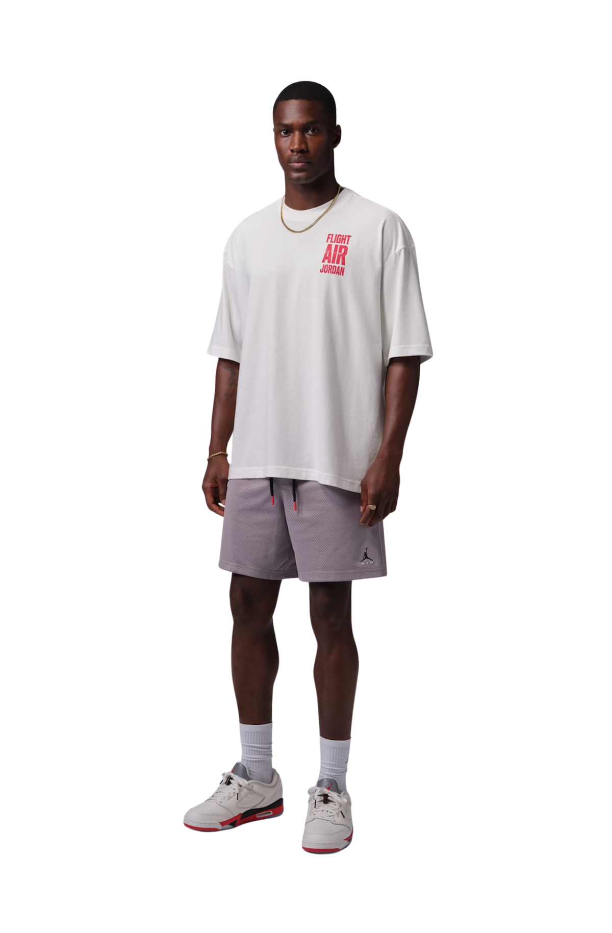 Camiseta Jordan Flight Graphic Basketball 96 Branco