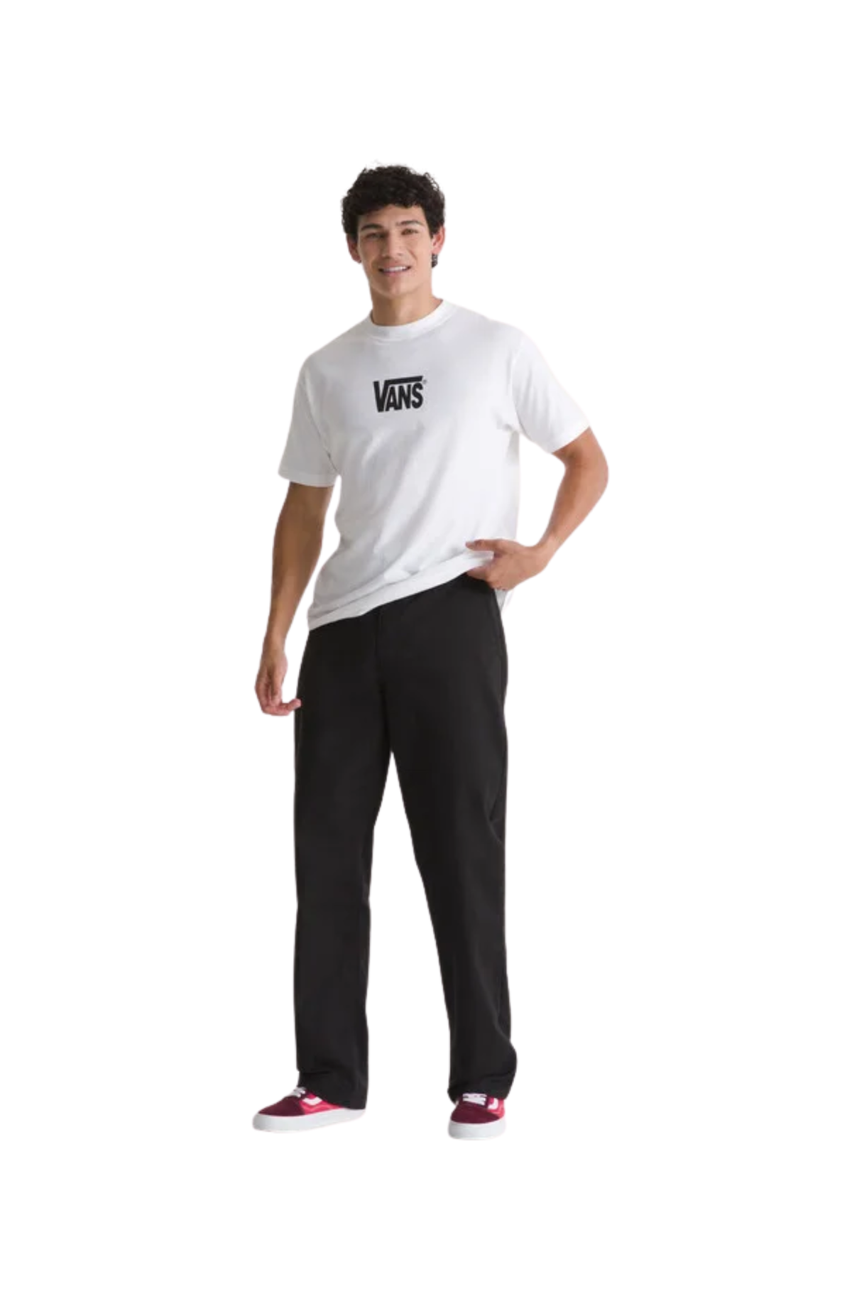 Calça Vans Chino Relaxed Authentic Preto