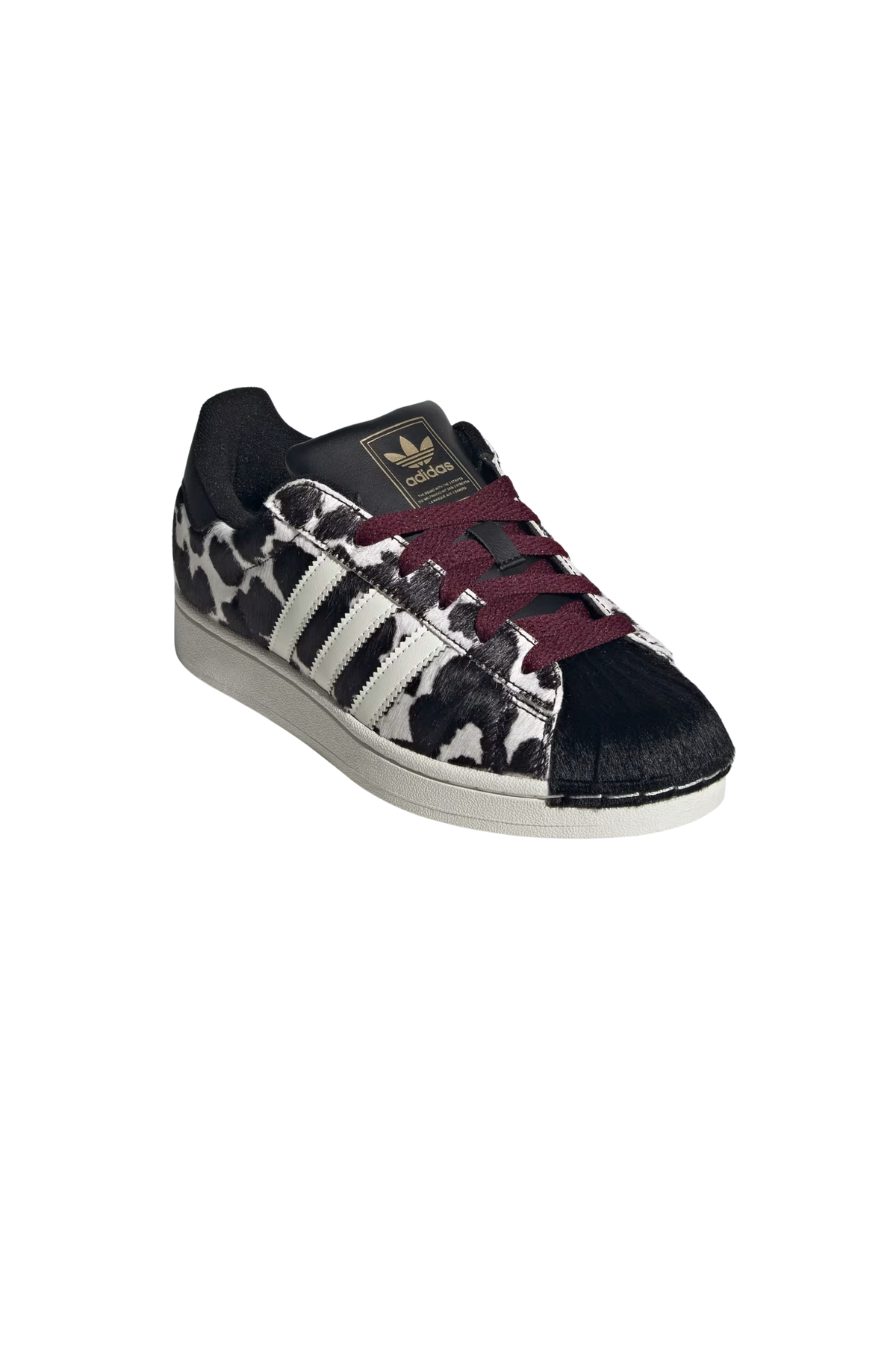 Tênis Adidas Superstar 2 Cow Print Preto/Branco KJ4647