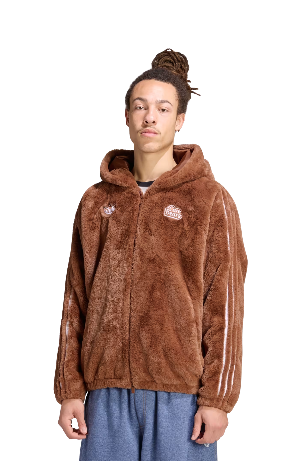 Jaqueta Adidas Care Bears Fur Marrom