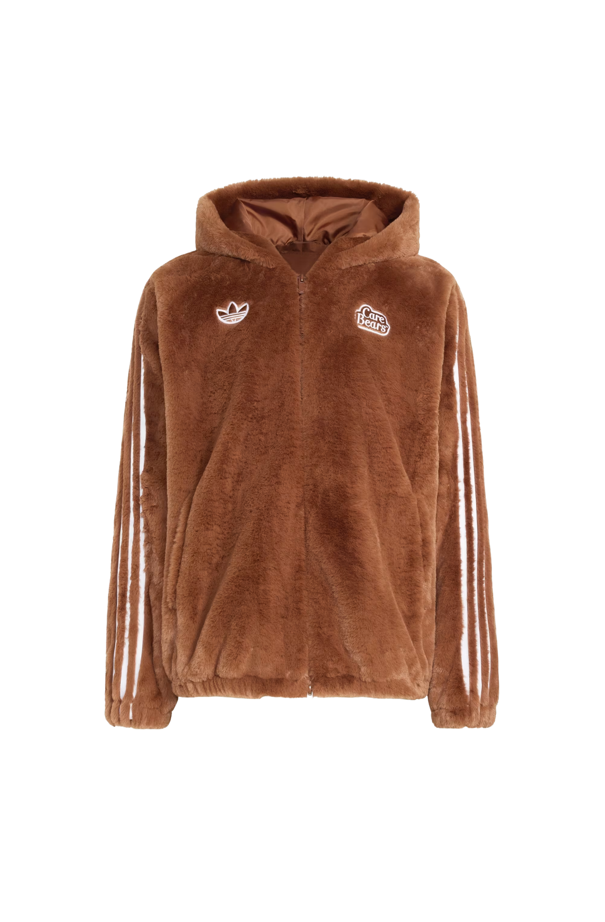 Jaqueta Adidas Care Bears Fur Marrom