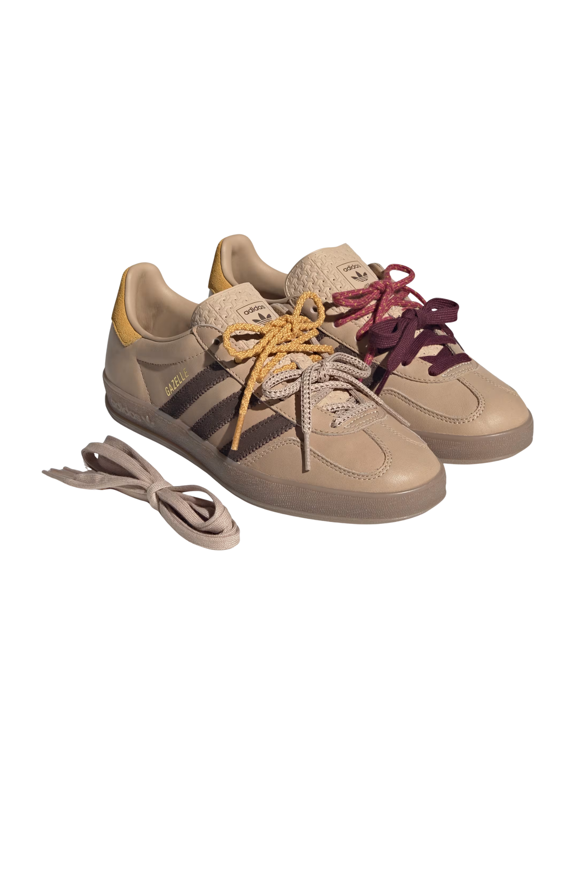 Tênis Adidas Gazelle Indoor Bege/Marrom KI7190