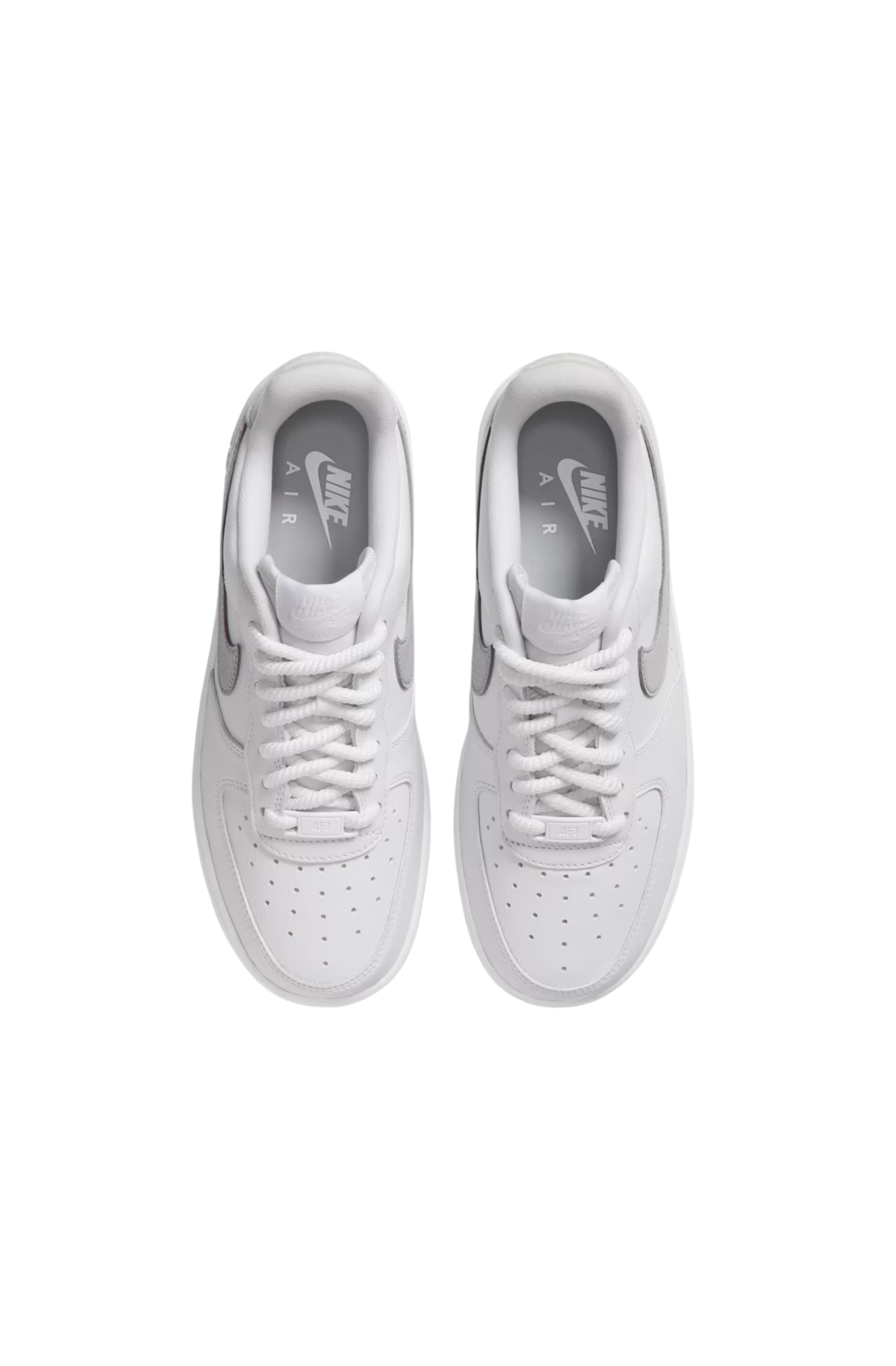Tênis Nike Air Force 1 '07 Branco/Cinza IQ0134-101