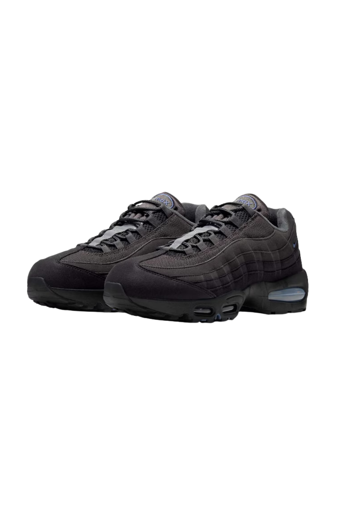 Tênis Nike Air Max 95 "Big Bubble" Diffused Blue Black Preto/Azul HM4740-017