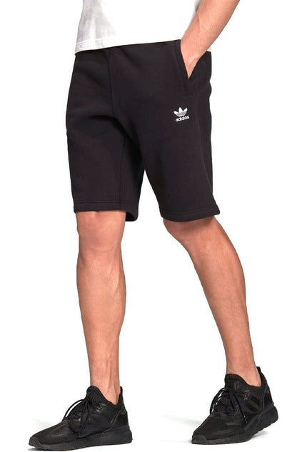 Bermuda Adidas Adicolor Essentials Trefoil Preto/Branco - NewSkull