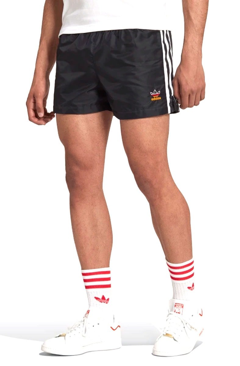 Bermuda Adidas FB Nation Alemanha Preto/Branco - NewSkull