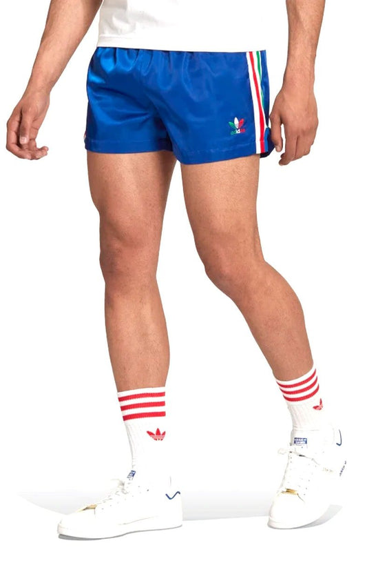 Bermuda Adidas FB Nation Italia Azul/Verde/Vermelho - NewSkull