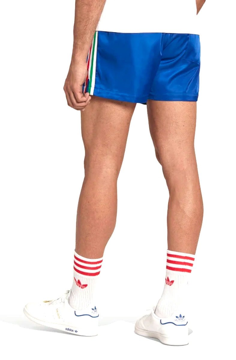 Bermuda Adidas FB Nation Italia Azul/Verde/Vermelho - NewSkull