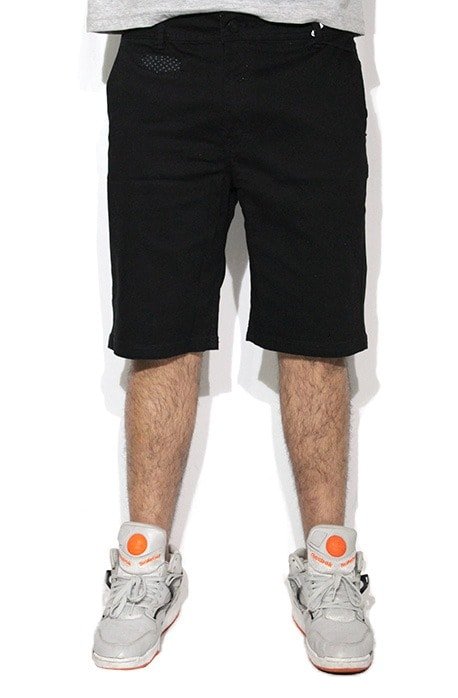 Bermuda Blunt Black Chino Detail B Preta - NewSkull