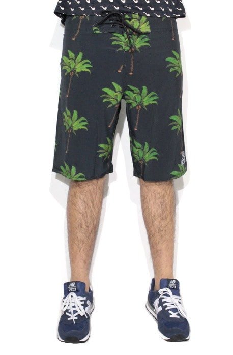 Bermuda Boardshort Blaze Supply Hawaii Preto - NewSkull