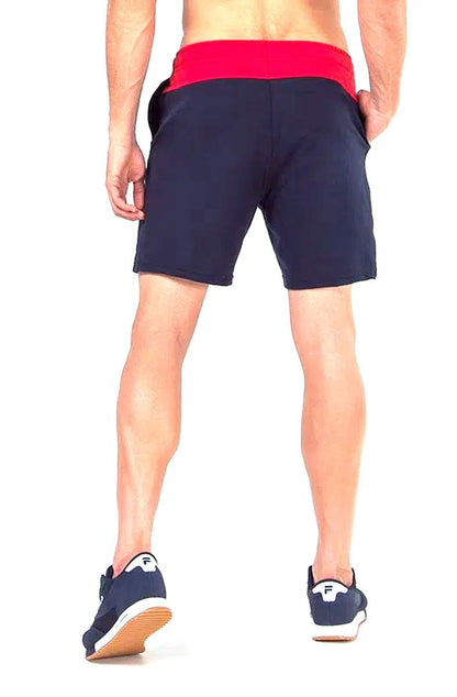 Bermuda Fila Comfort Colors Azul/Vermelha - NewSkull