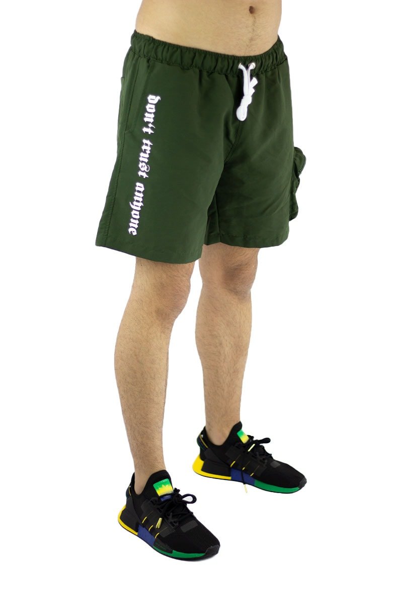 Bermuda Impie DTA Verde/Branca - NewSkull