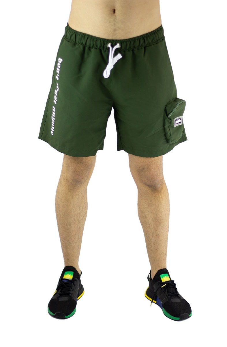 Bermuda Impie DTA Verde/Branca - NewSkull