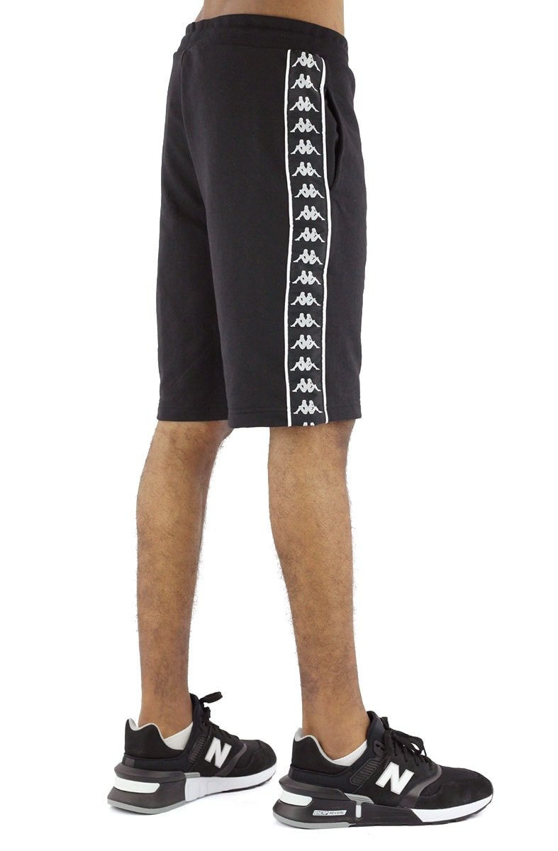 Bermuda Kappa Authentic Originale Due Due Preta - NewSkull