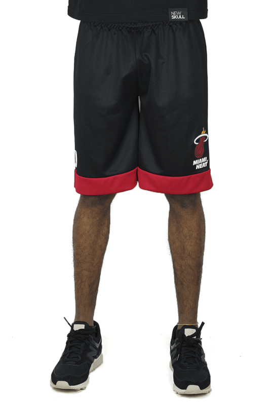 Bermuda Nba Game Miami Heat Preto - NewSkull