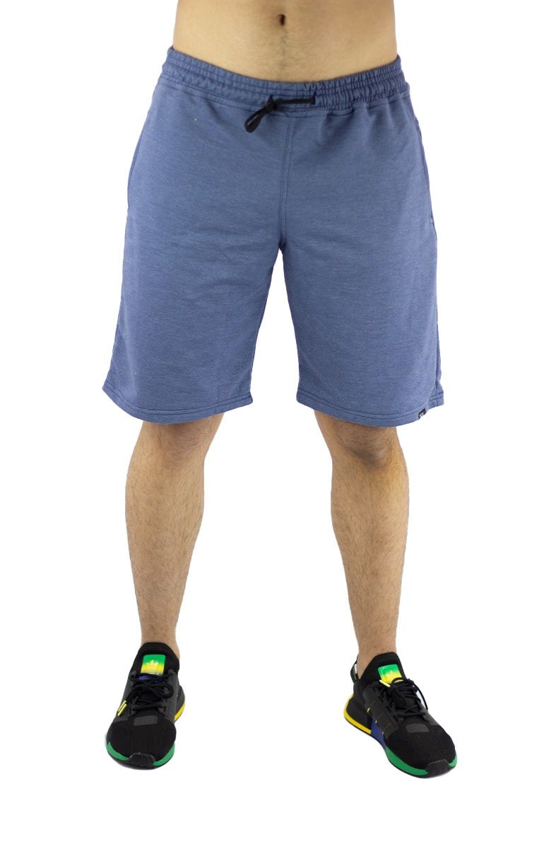 Bermuda NewSkull Moletom Azul - NewSkull