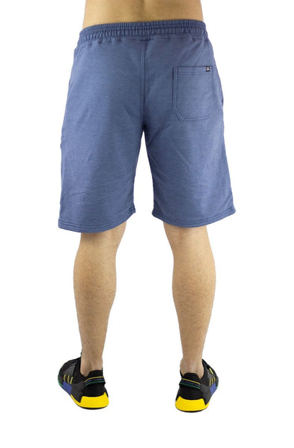 Bermuda NewSkull Moletom Azul - NewSkull