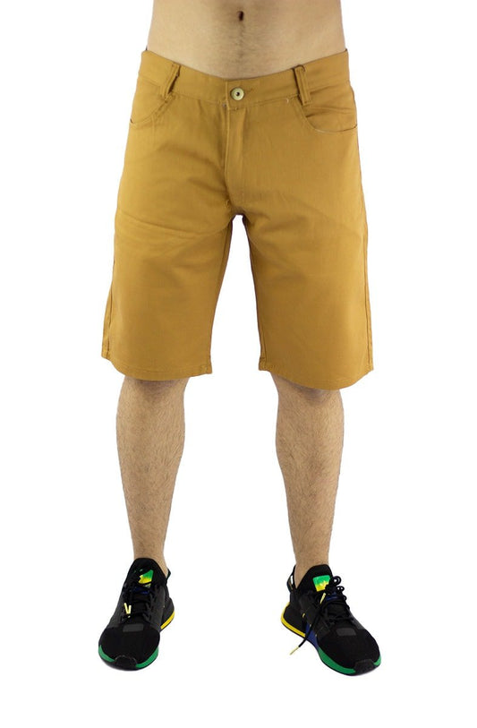Bermuda NewSkull Sarja Bege Caramelo - NewSkull