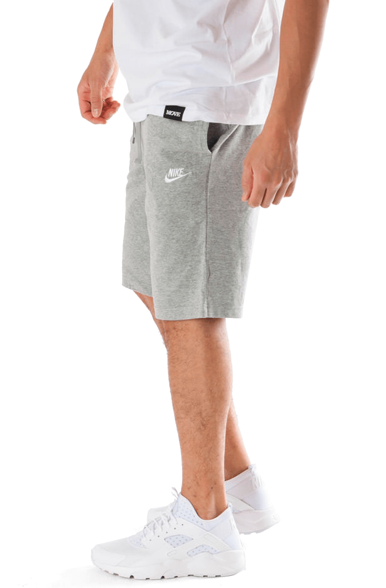 BERMUDA NIKE JERSEY MOLETOM CINZA - NewSkull