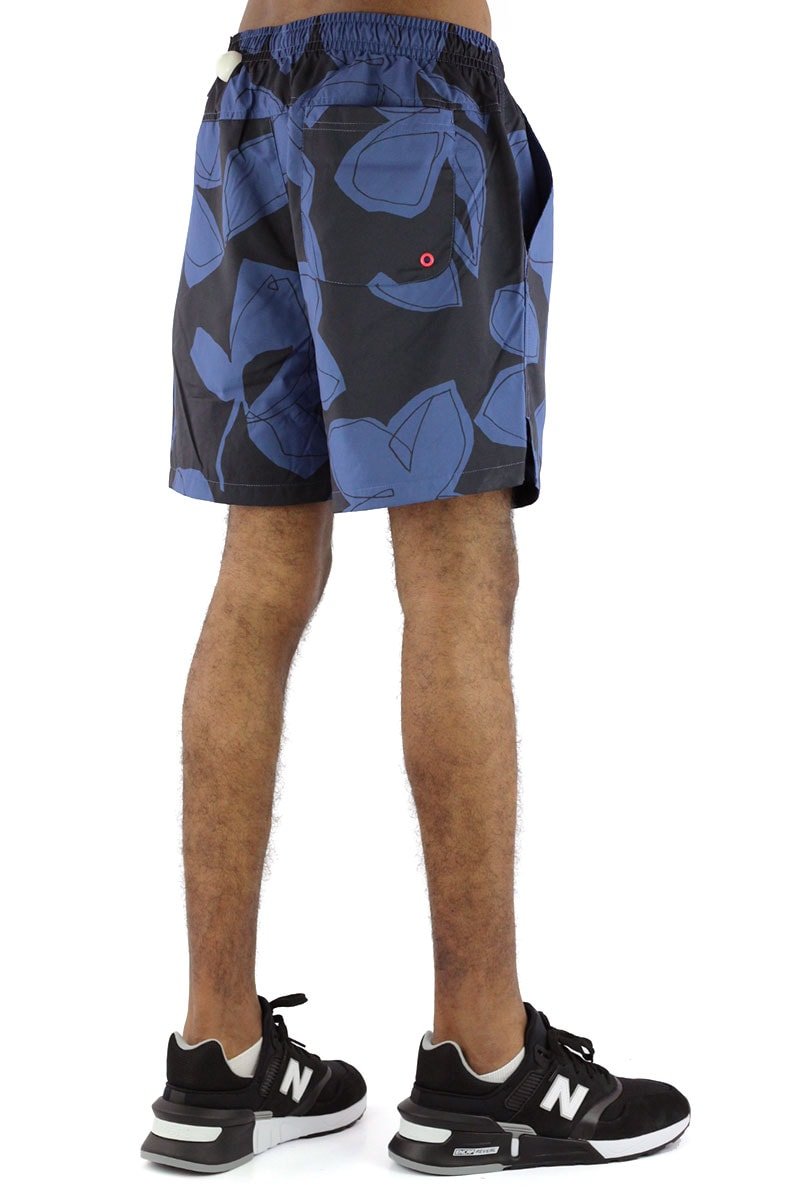 Bermuda NIKE Sportswear Floral Azul/Preta - NewSkull