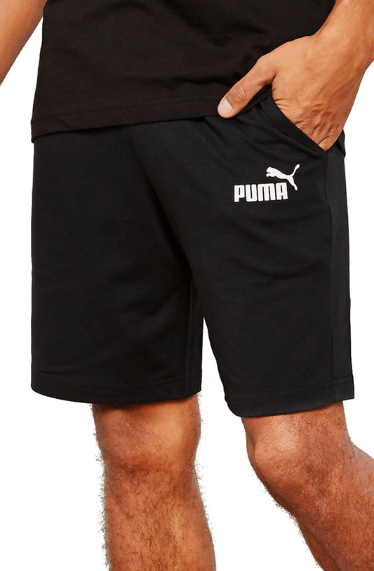 BERMUDA PUMA MOLETOM ESSENTIALS SWEAT PRETA - NewSkull