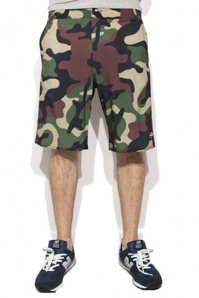 Bermuda Thug Nine WoodLand Camo - NewSkull
