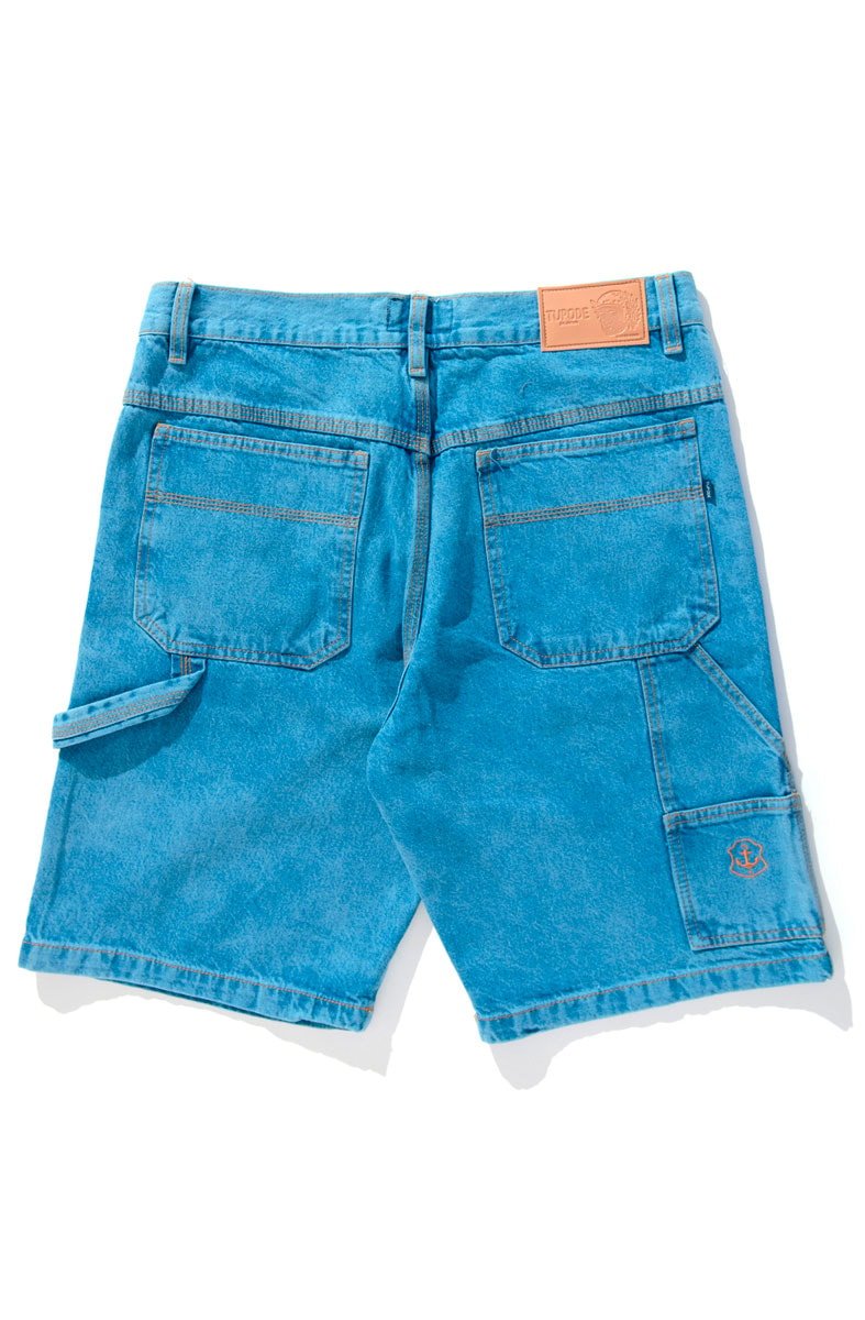 Bermuda TUPODE Carpinteiro Jeans Washed Azul - NewSkull