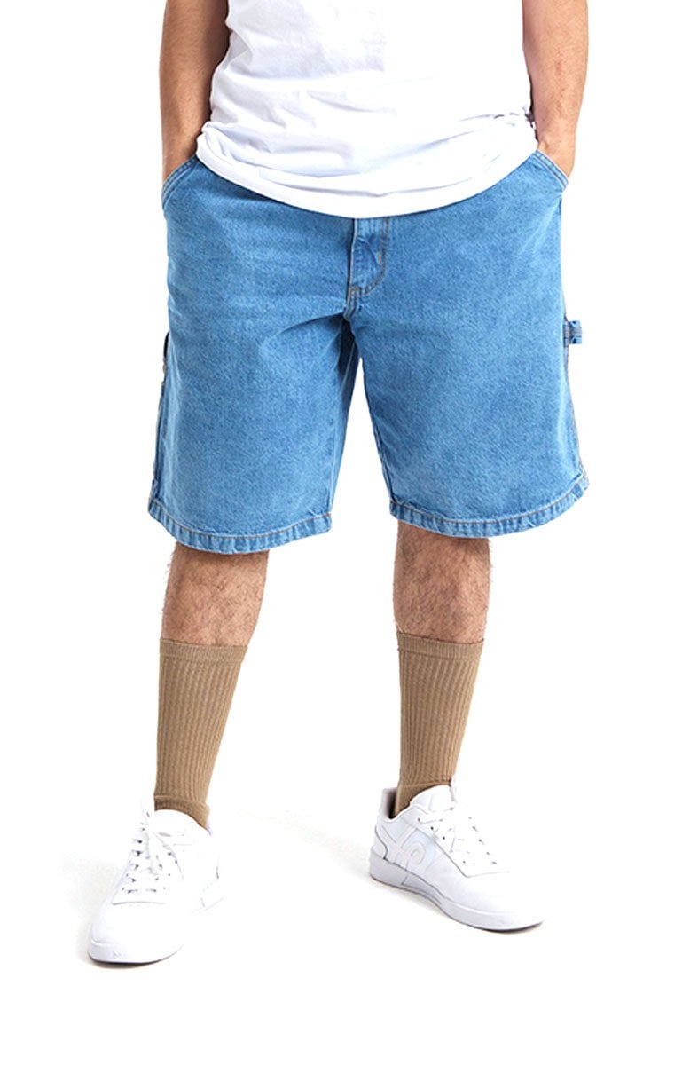 Bermuda TUPODE Carpinteiro Jeans Washed Azul - NewSkull