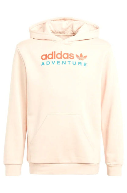 Blusa Adidas Moletinho Com Capuz Adidas Adventure Bege - NewSkull