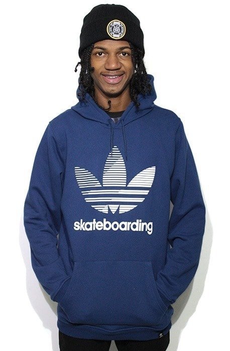 Blusa de Moletom Adidas Skateboarding Clima RMX HD Azul - NewSkull