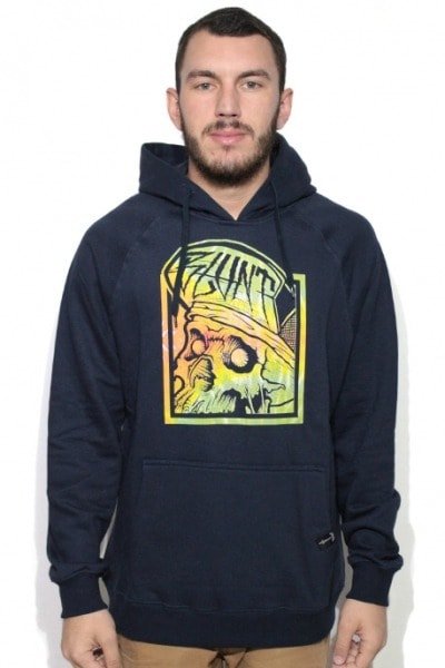Blusa de Moletom Blunt Born and Raised Streets Azul - NewSkull