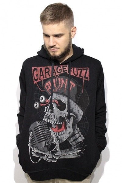 Blusa de Moletom Blunt Garage Fuzz Preto - NewSkull